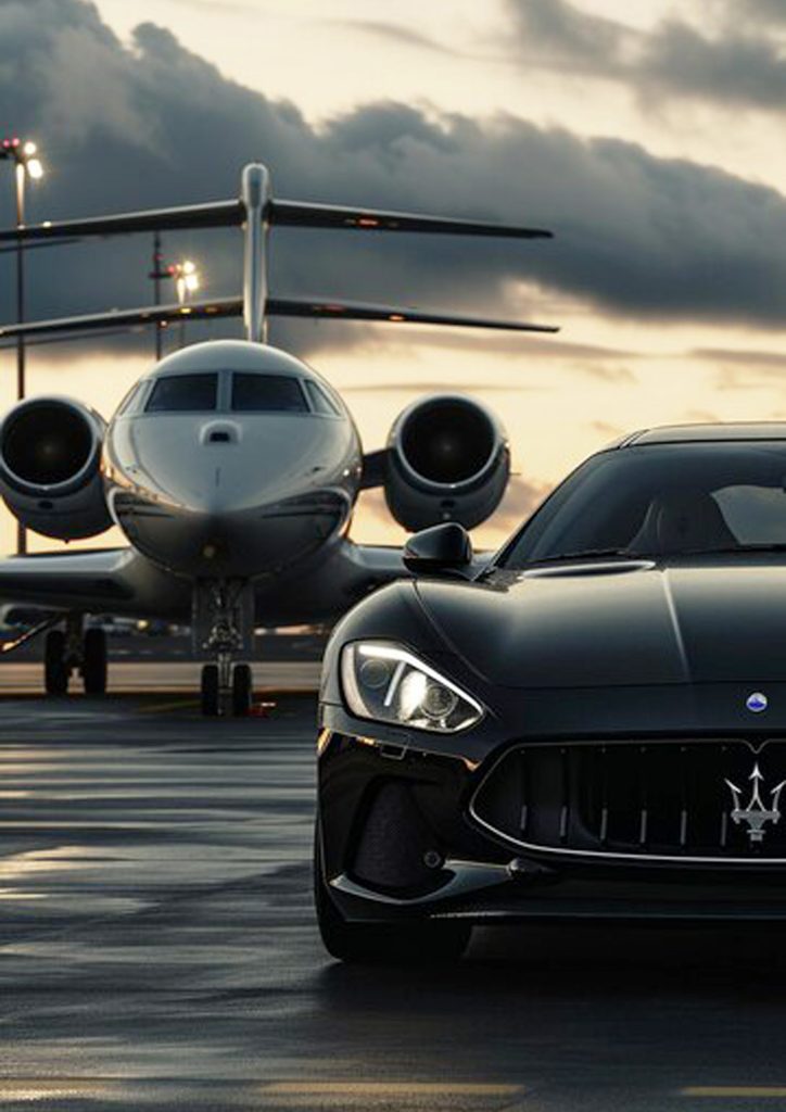 Black-car-&-Private-jet